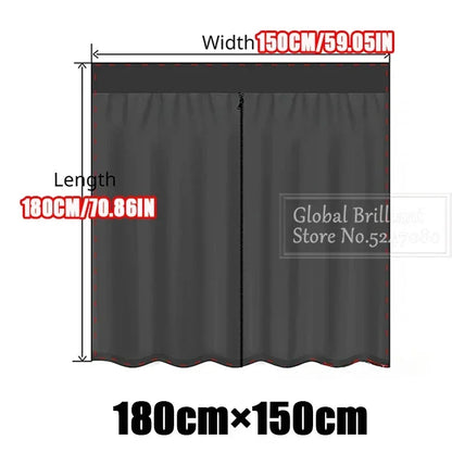 Universal Car Tailgate Mosquito Net Magnetic Curtains Ventilation Mesh Screen Sliding Door Flyscreen Van Fly Net for VW T5 T6