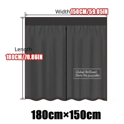 Universal Car Tailgate Mosquito Net Magnetic Curtains Ventilation Mesh Screen Sliding Door Flyscreen Van Fly Net for VW T5 T6