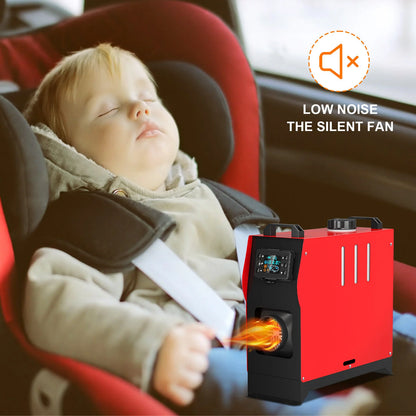 Diesel Heater 2KW Air Heater 12V&24V 5KW Car Heater Diesel with Automatic Start Stop Timer Switch Parking Heater for Car Truck