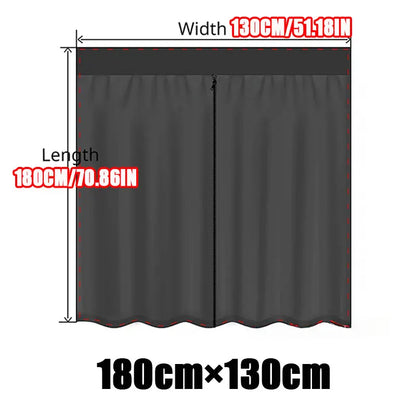 Universal Car Tailgate Mosquito Net Magnetic Curtains Ventilation Mesh Screen Sliding Door Flyscreen Van Fly Net for VW T5 T6