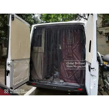 Universal Car Tailgate Mosquito Net Magnetic Curtains Ventilation Mesh Screen Sliding Door Flyscreen Van Fly Net for VW T5 T6