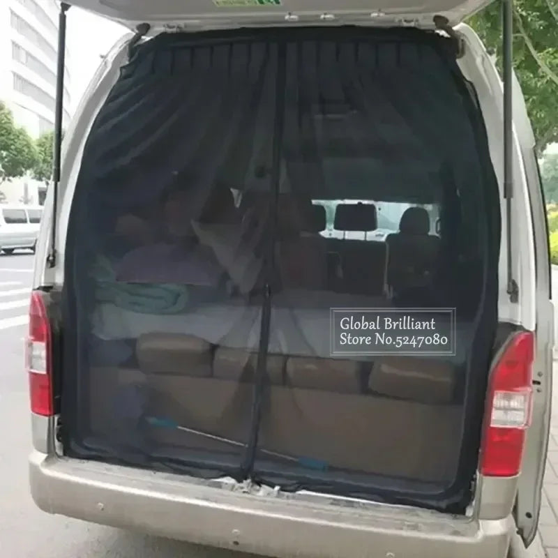 Universal Car Tailgate Mosquito Net Magnetic Curtains Ventilation Mesh Screen Sliding Door Flyscreen Van Fly Net for VW T5 T6